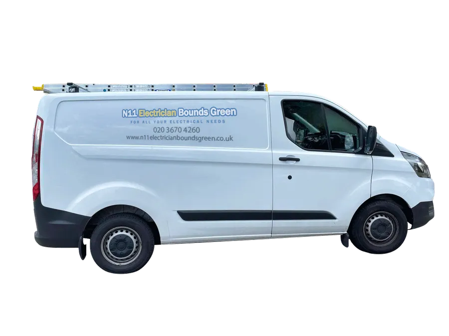 N11 Electrician Bounds Green van